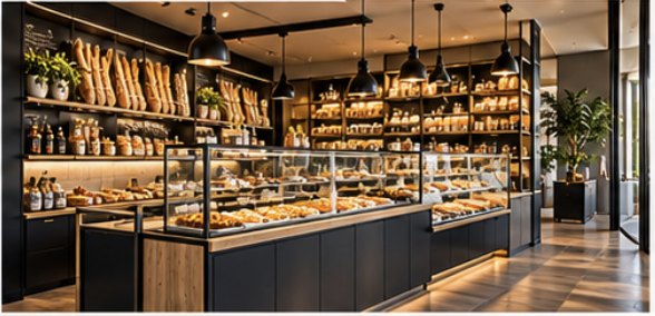 Boulangerie agencée